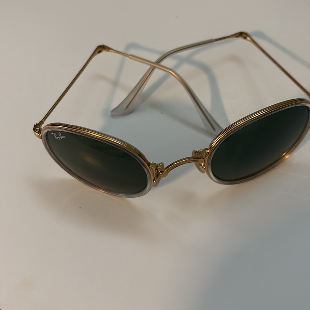 Ray-Ban Round Folding Classic Sunglasses - Picture 12 of 13